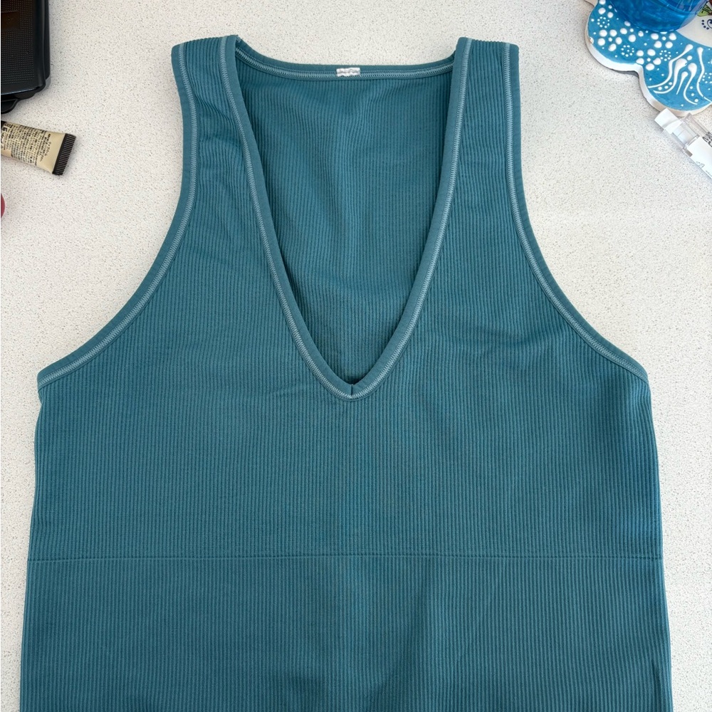 Athleta Teal Tank Top